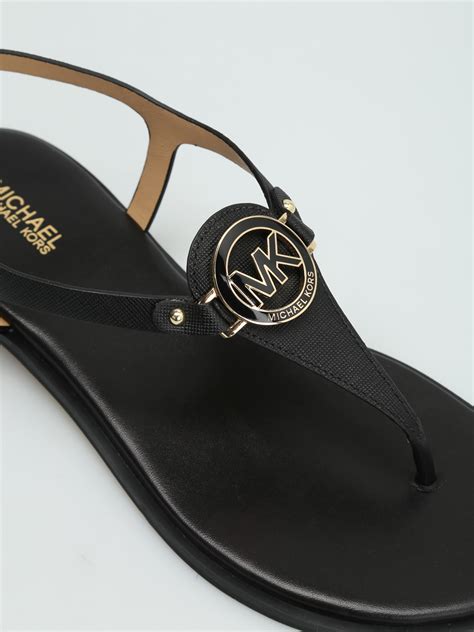 buy michael kors size 11 sandals lee thong|michael kors closed toe sandals.